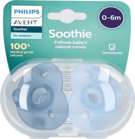 Philips Avent Sucette +0m Soothie Boy 2