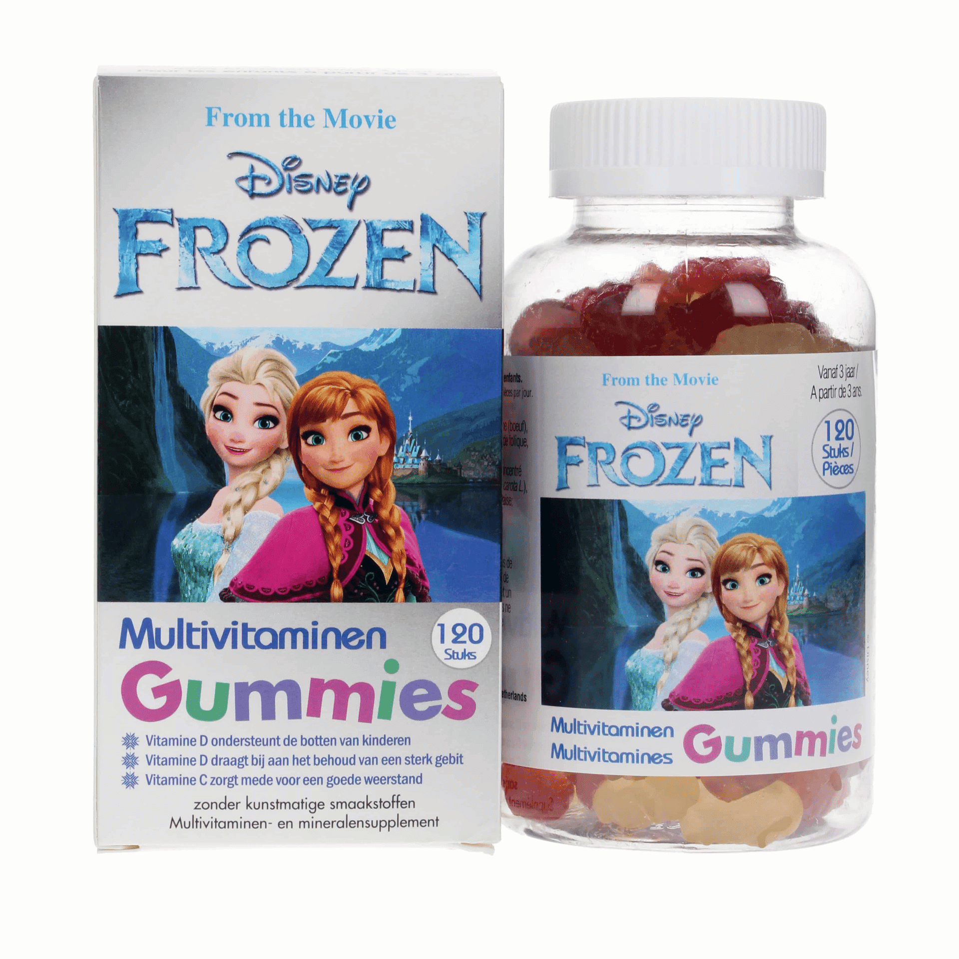 Disney Gummies Frozen Multivitaminen 120 gummies
