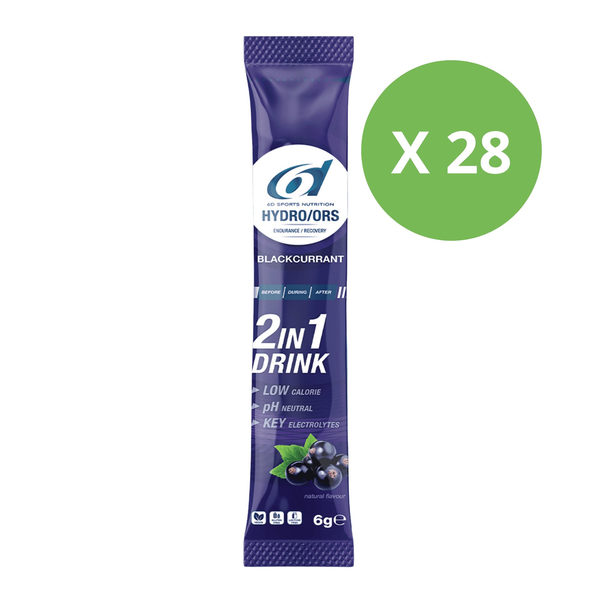 6d Hydro Ors Grapefruit Sach 28x6g