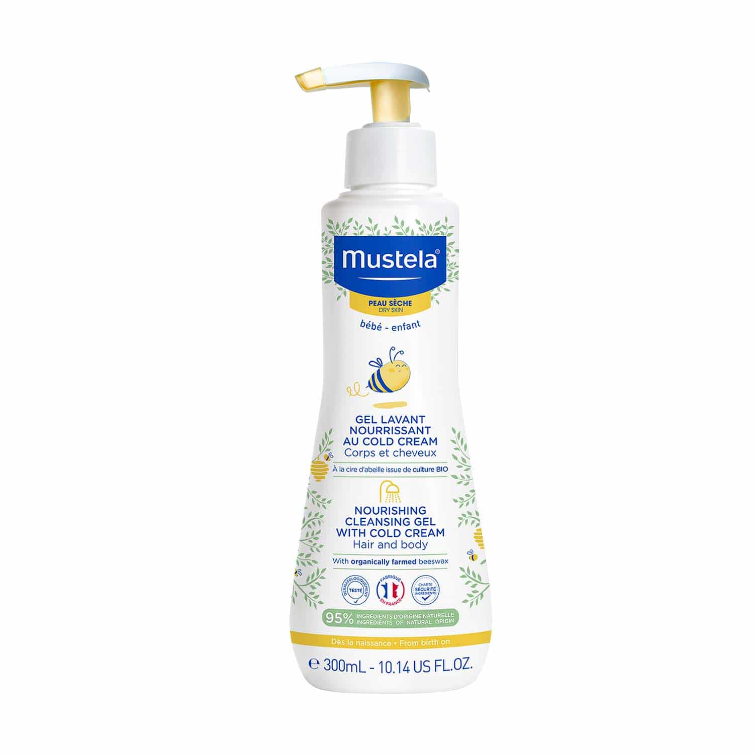 Mustela Baby Voedende Wasgel Met Cold Cream Mustela Baby Voedende Wasgel Met Cold Cream