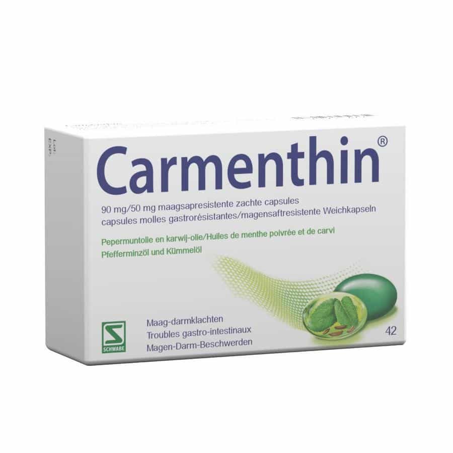 Carmenthin 90 mg/50 mg Maagsapresistent Carmenthin 90 mg/50 mg Maagsapresistent