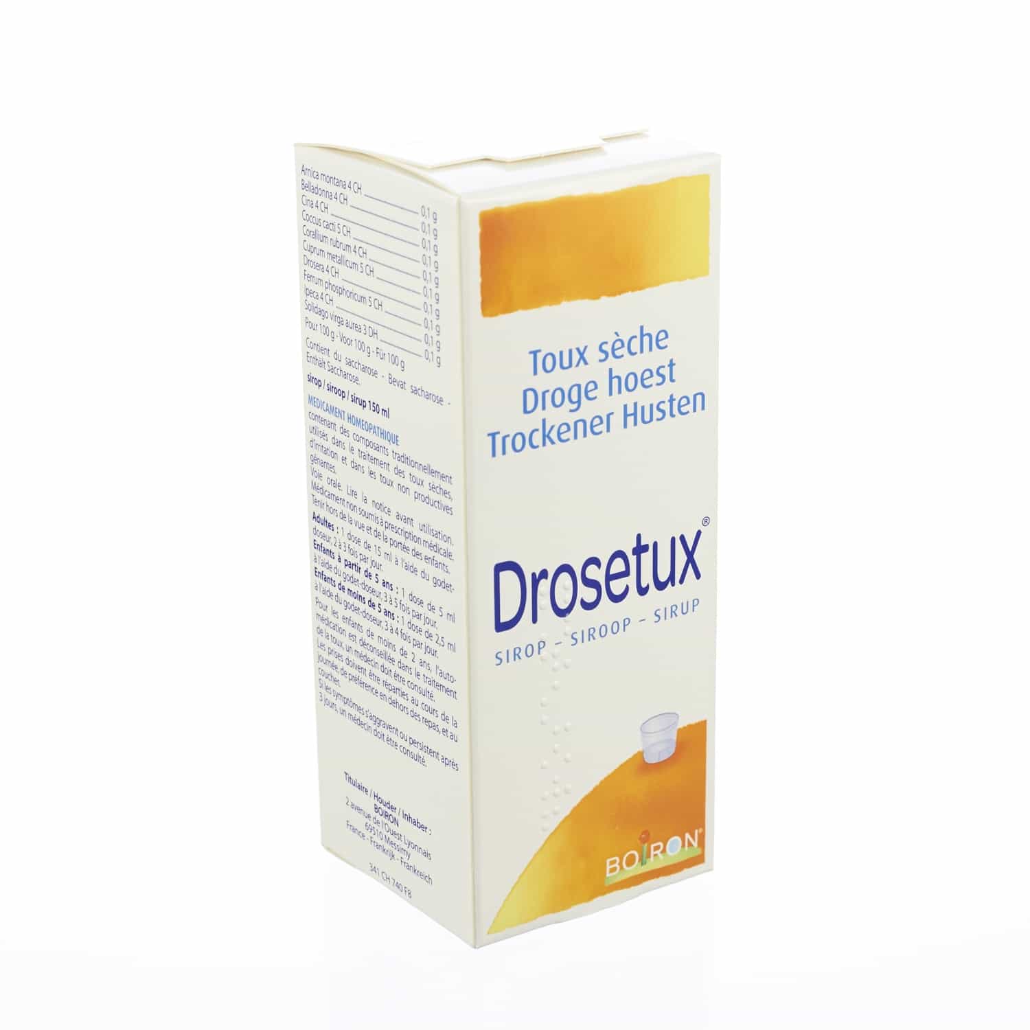 Boiron Drosetux Siroop Volwassenen Boiron Drosetux Siroop Volwassenen