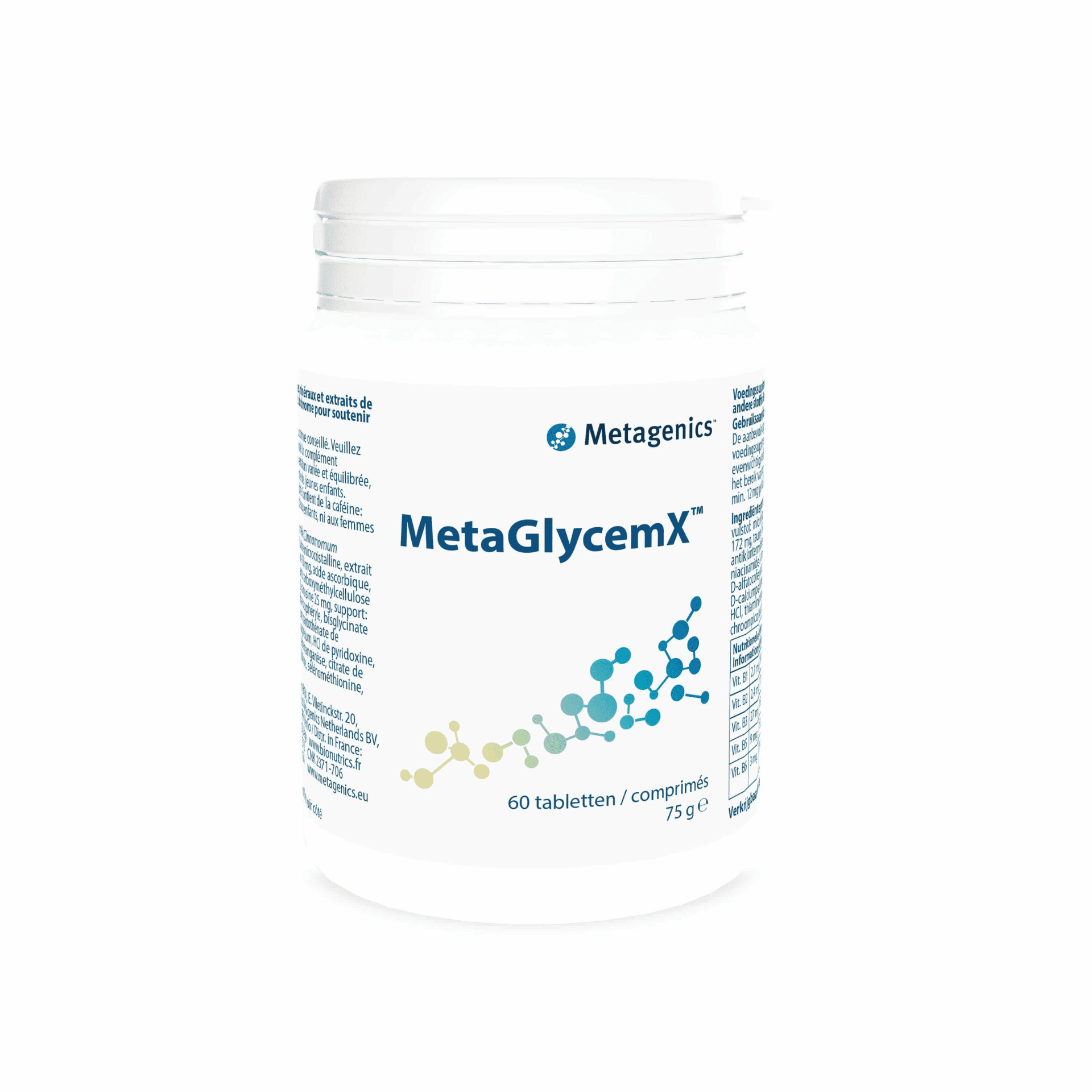 Metagenics MetaGlycemX 60 tabletten