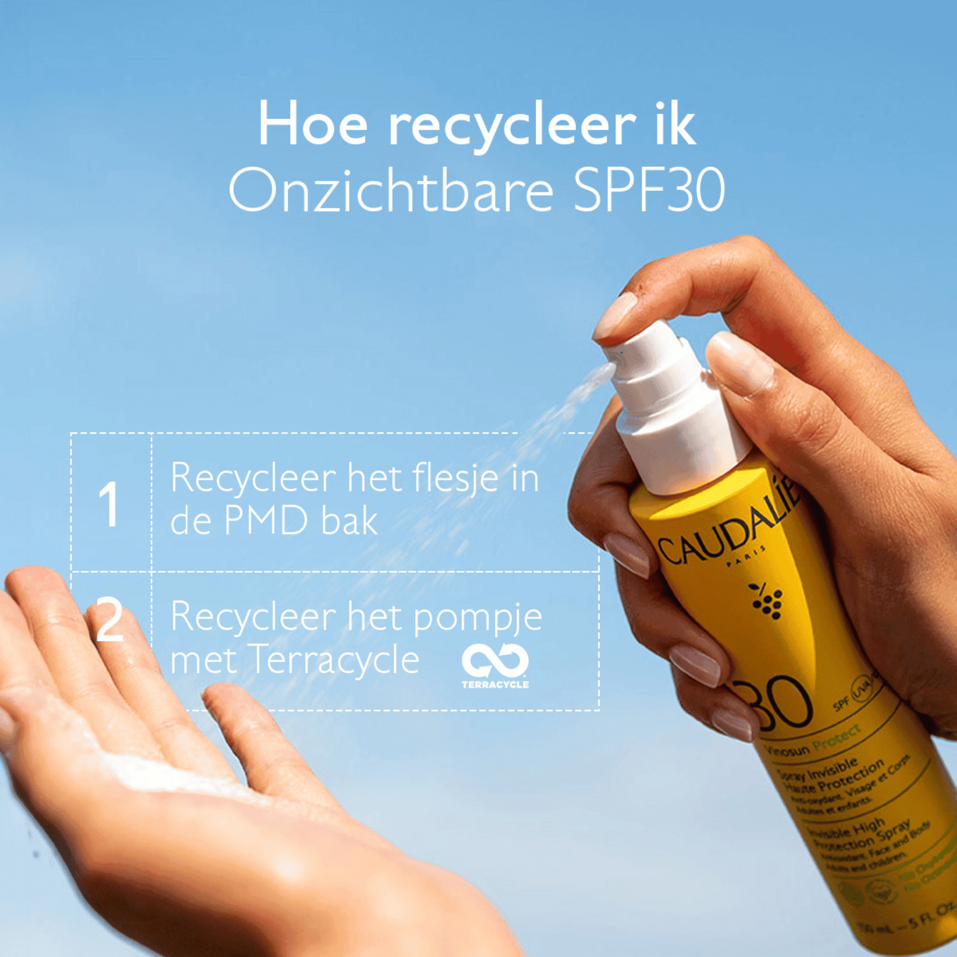 Caudalie Vinosun Protect Onzichtbare Zonnespray SPF 30