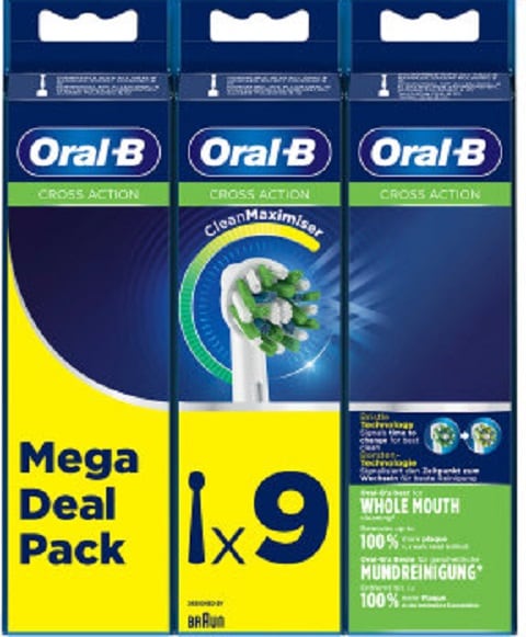 Oral B Opzetborstel Refill Crossaction