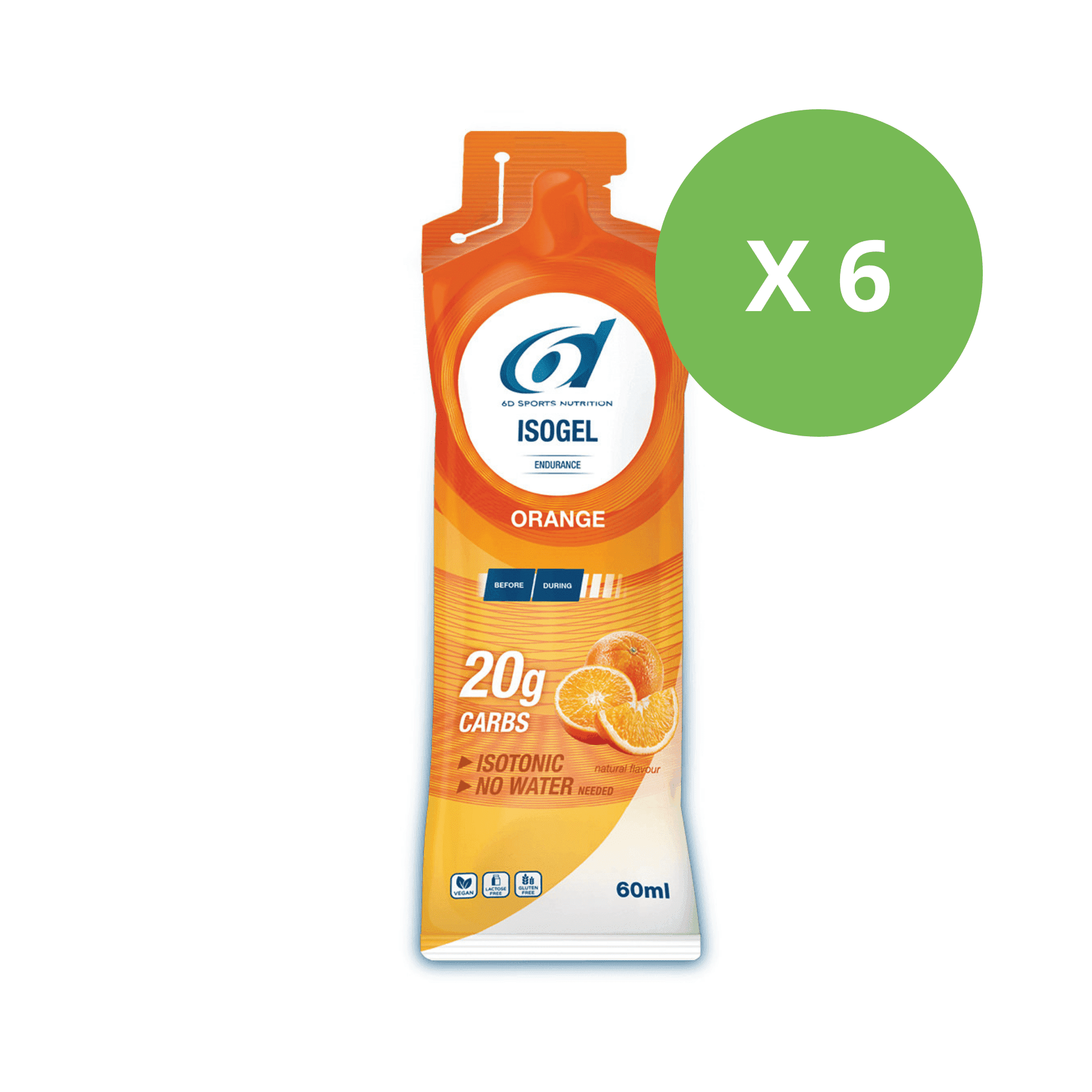 6d Isogel 6 x 60 ml 6d Isogel 6 x 60 ml