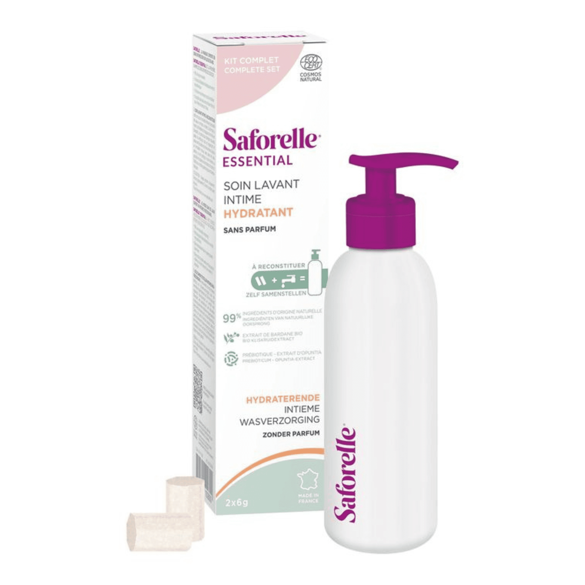 Saforelle Essential Hydraterende Intieme Wasverzoring Starterskit Saforelle Essential Hydraterende Intieme Wasverzoring Starterskit