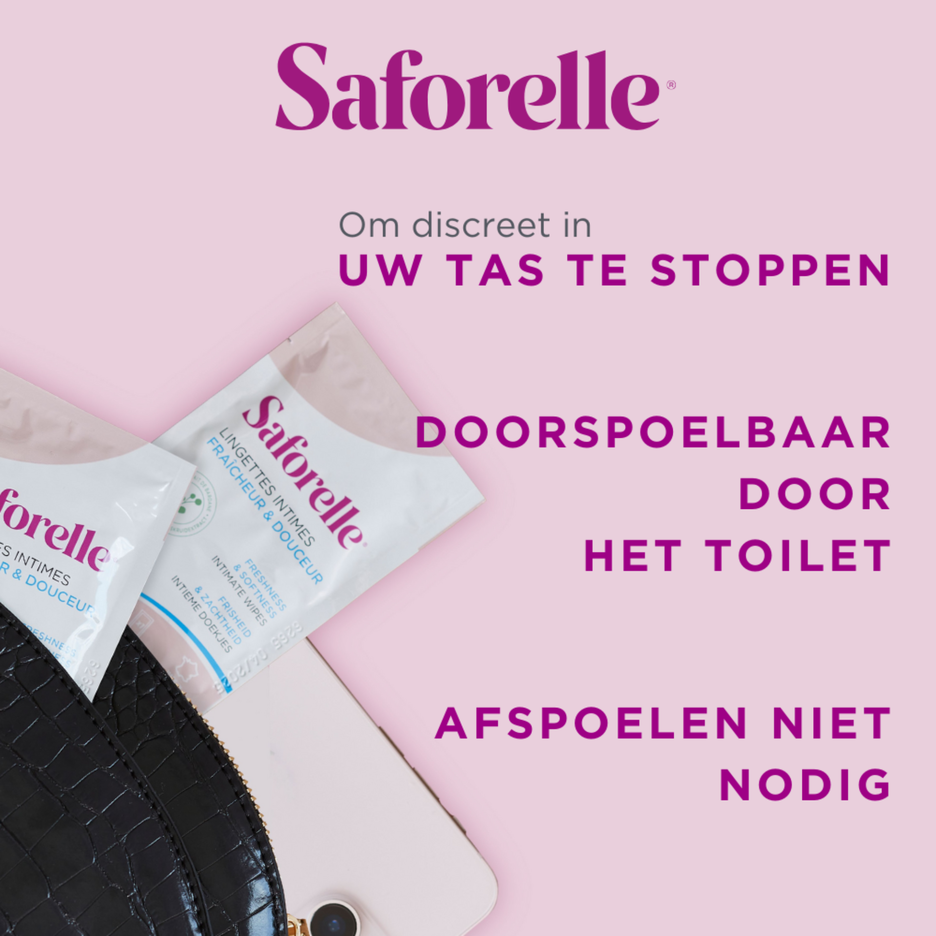 Saforelle Frisse & Zachte Intieme Doekjes