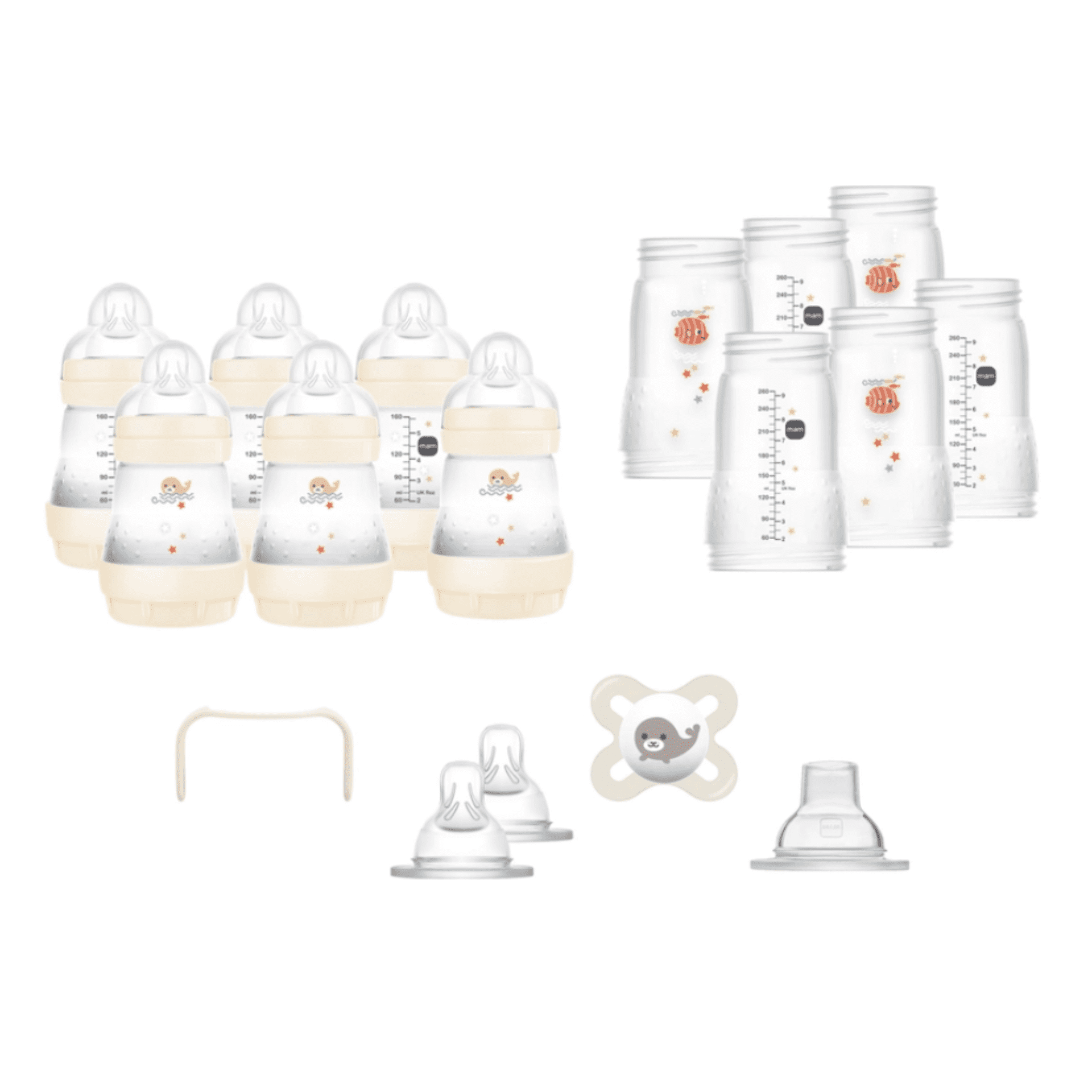 MAM Easy Start Anti-colic Set XXL Pure