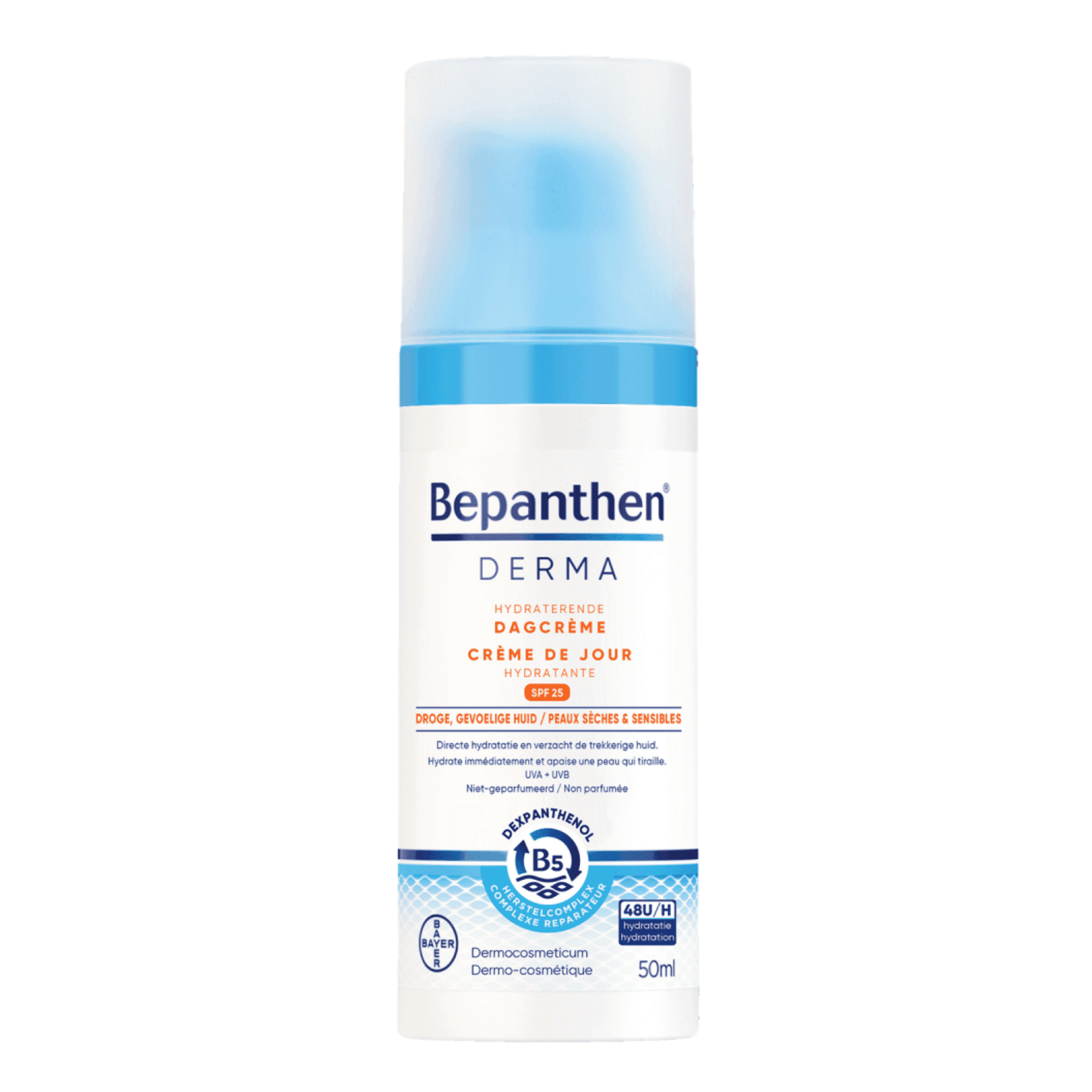 Bepanthen Derma Creme Jour Hydratante Spf25 50ml