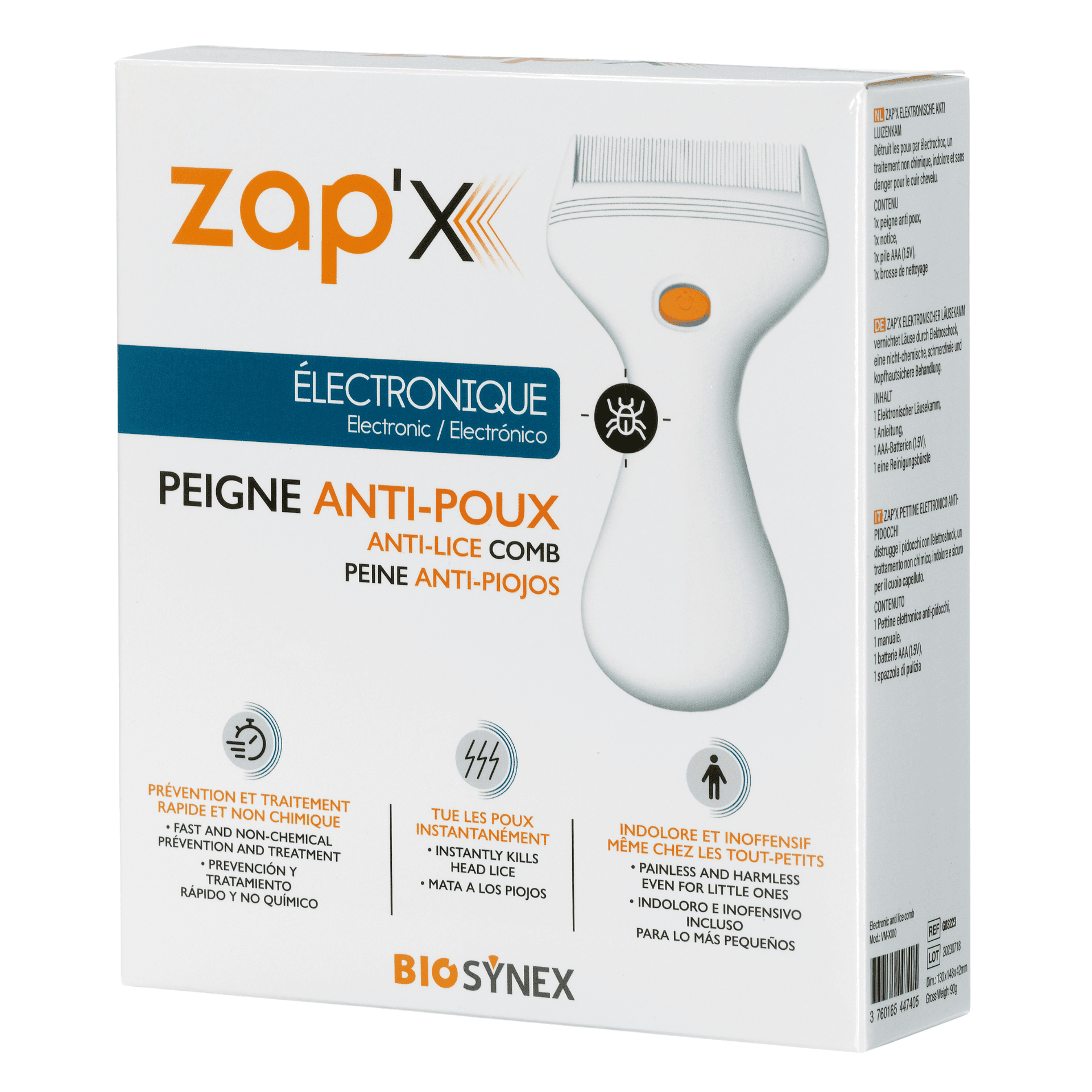 Zap'X Elektronische Luizenkam