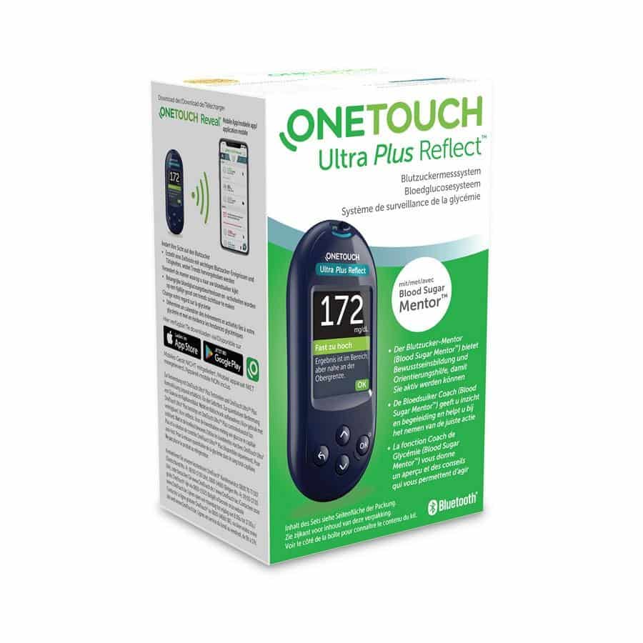 One Touch Ultra Plus Reflect Bloedglucosesysteem One Touch Ultra Plus Reflect Bloedglucosesysteem