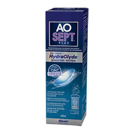 Aosept Plus Met Hydraglyde + Lenscase Aosept Plus Met Hydraglyde + Lenscase