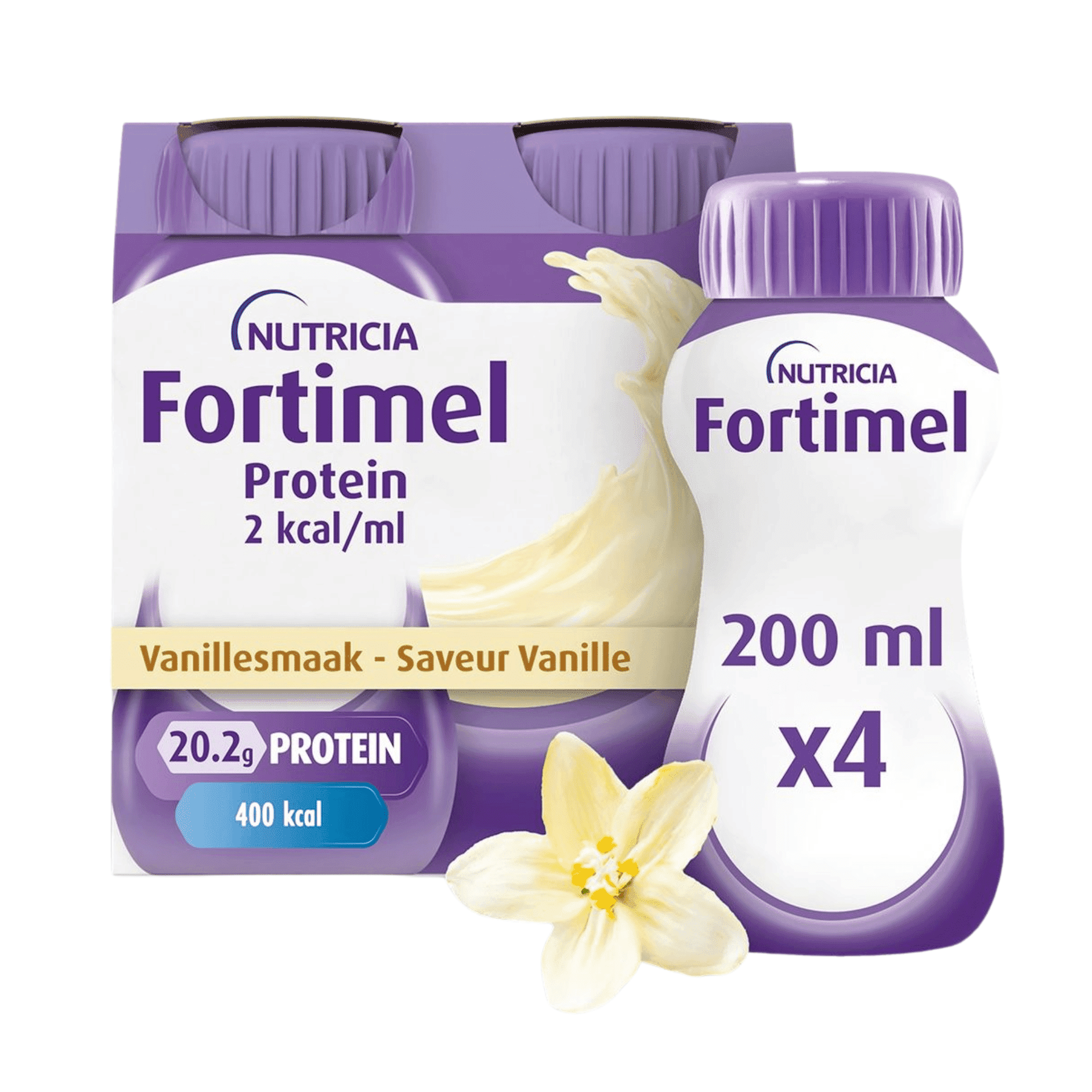 Fortimel Protein 2kcal Fraise 4x200ml Fortimel Protein 2kcal Fraise 4x200ml