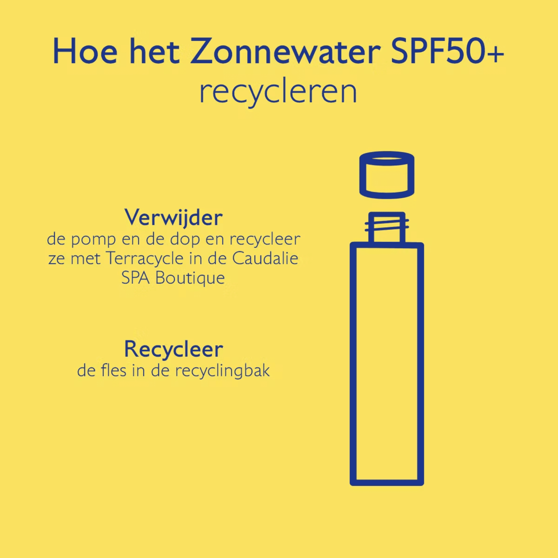 Caudalie Zonnewater Zeer Hoge Bescherming SPF 50+