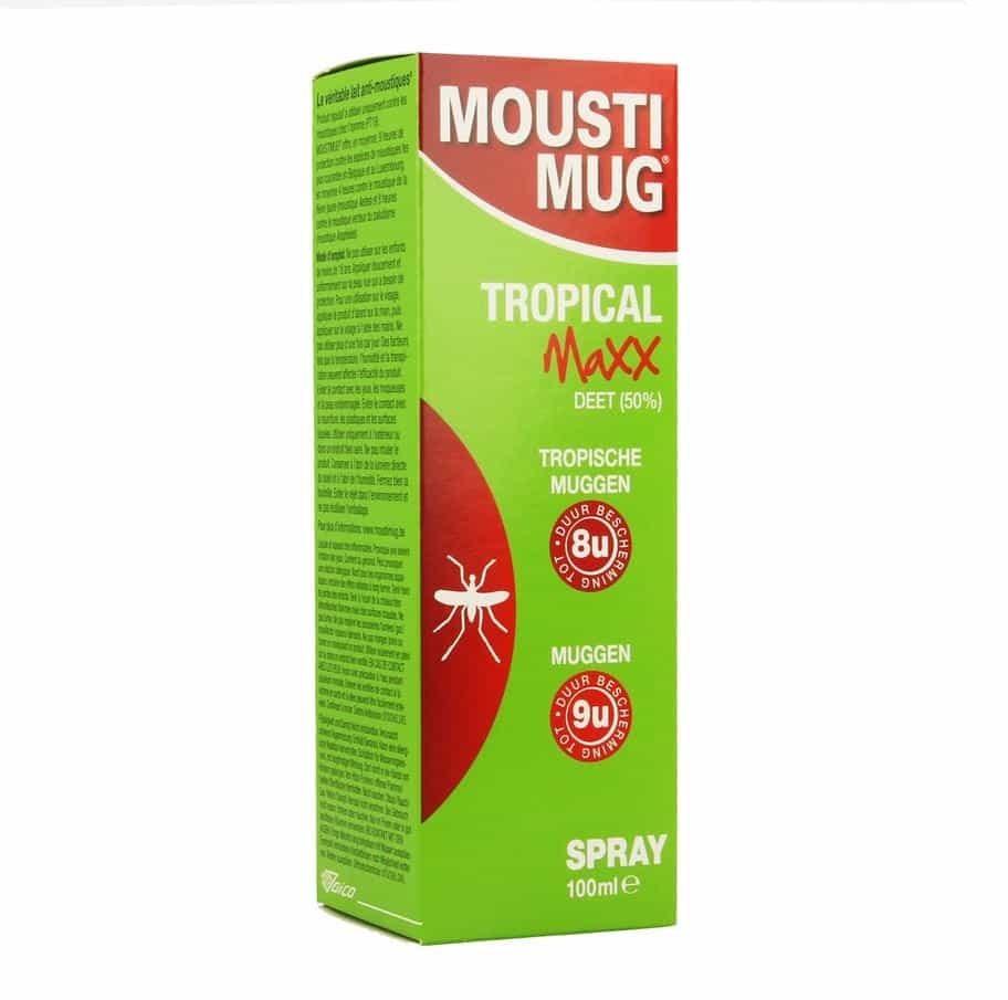 Moustimug Tropical Maxx 50% DEET Spray