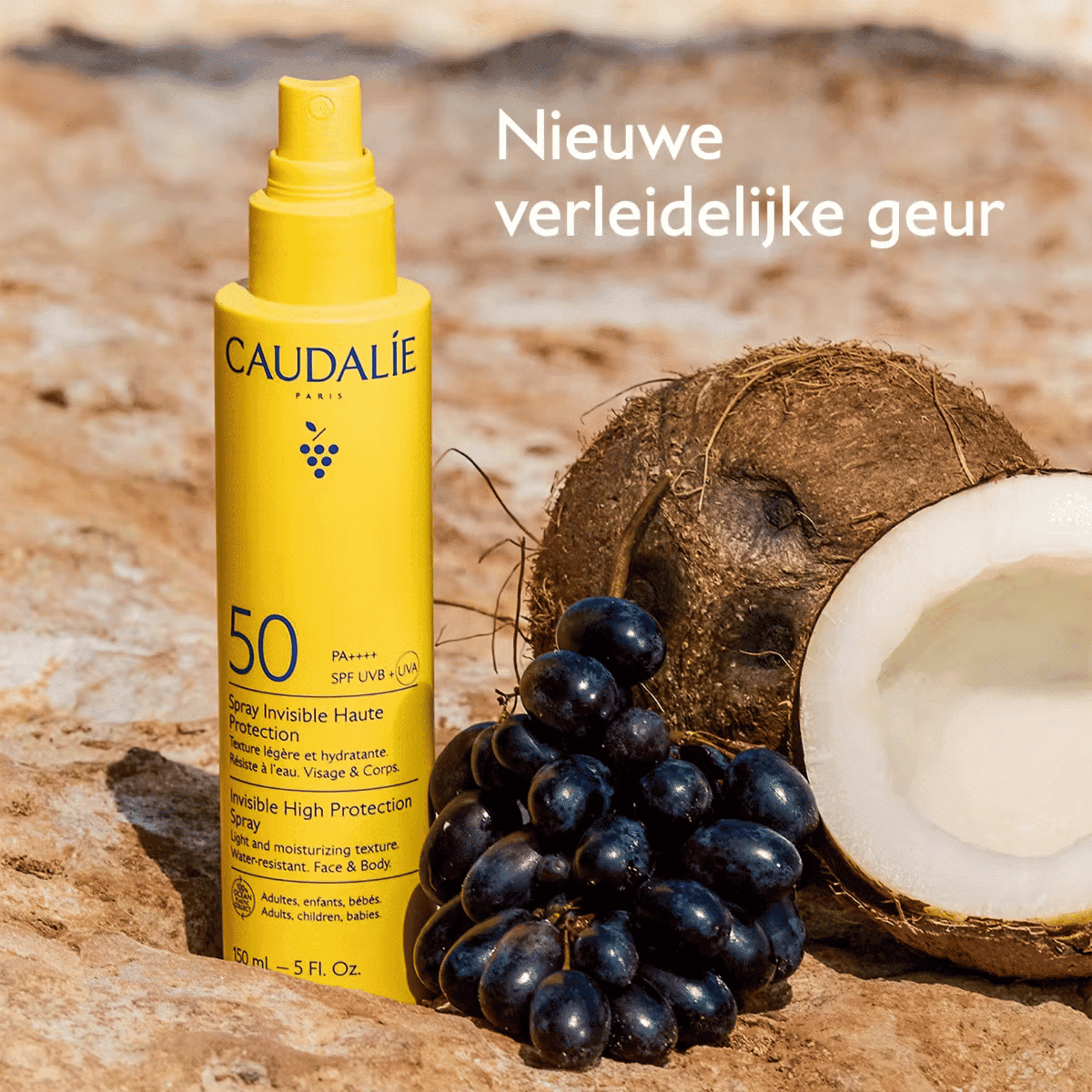 Caudalie Onzichtbare Spray Hoge Bescherming SPF 50 Caudalie Onzichtbare Spray Hoge Bescherming SPF 50