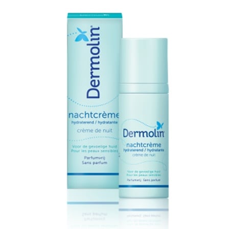 Dermolin Nachtcrème zonder Parfum Dermolin Nachtcrème zonder Parfum