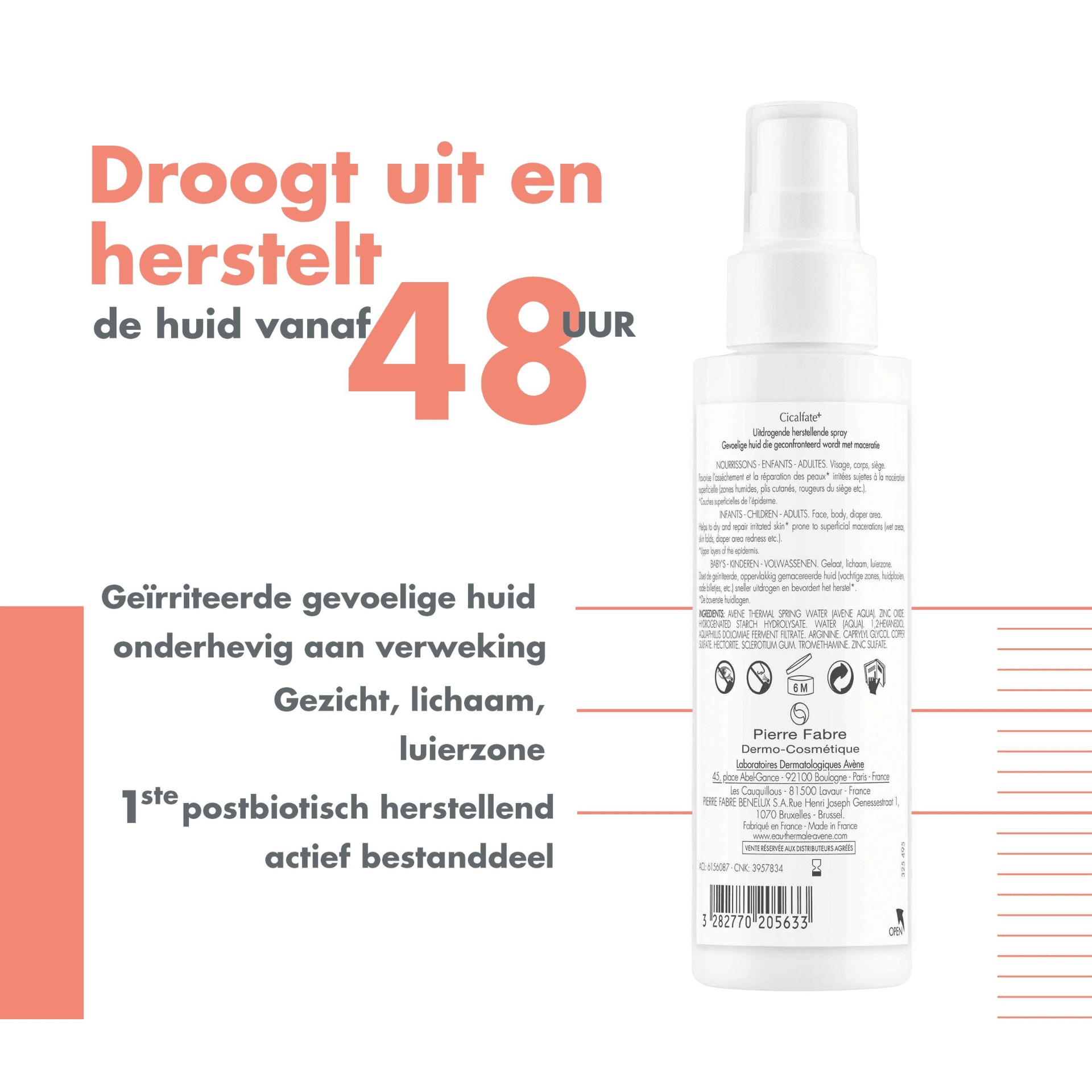 Avene Cicalfate+ Absorbing Soothing Spray 100ml Avene Cicalfate+ Absorbing Soothing Spray 100ml