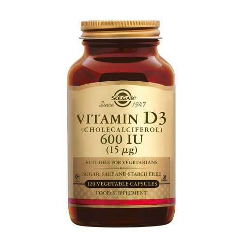 Solgar Vitamin D-3 15 µg/600 IU