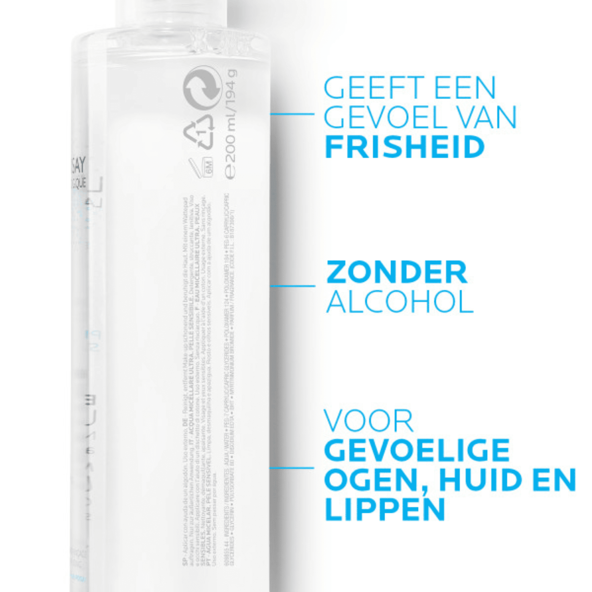  La Roche-Posay Toleriane Ultra Micellair Water Gevoelige Huid