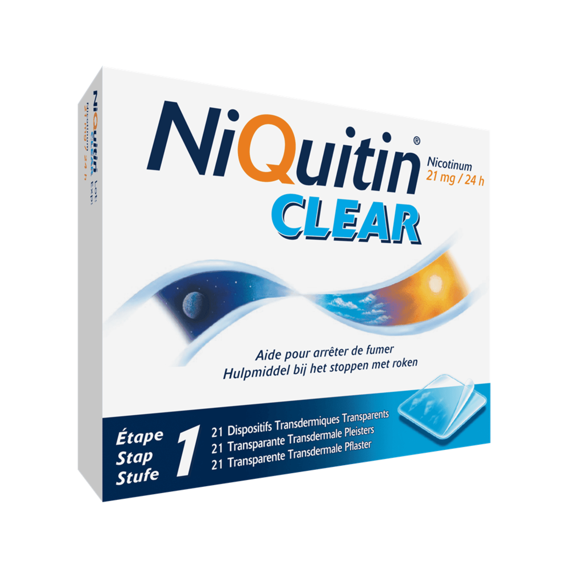 NiQuitin Clear Patches 21 mg