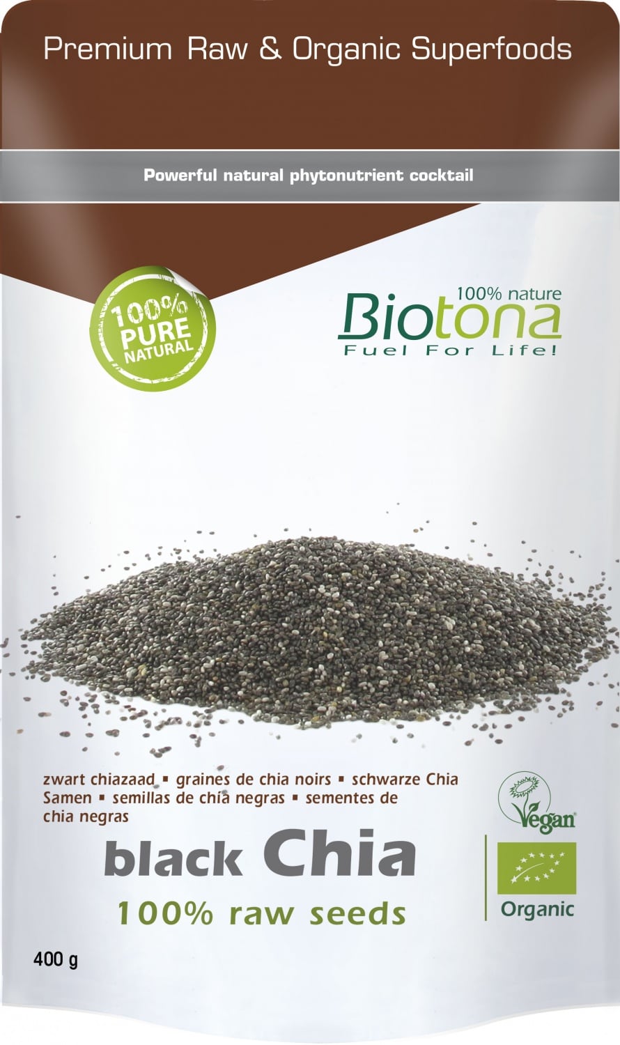 Biotona Zwart Chiazaad Biotona Zwart Chiazaad