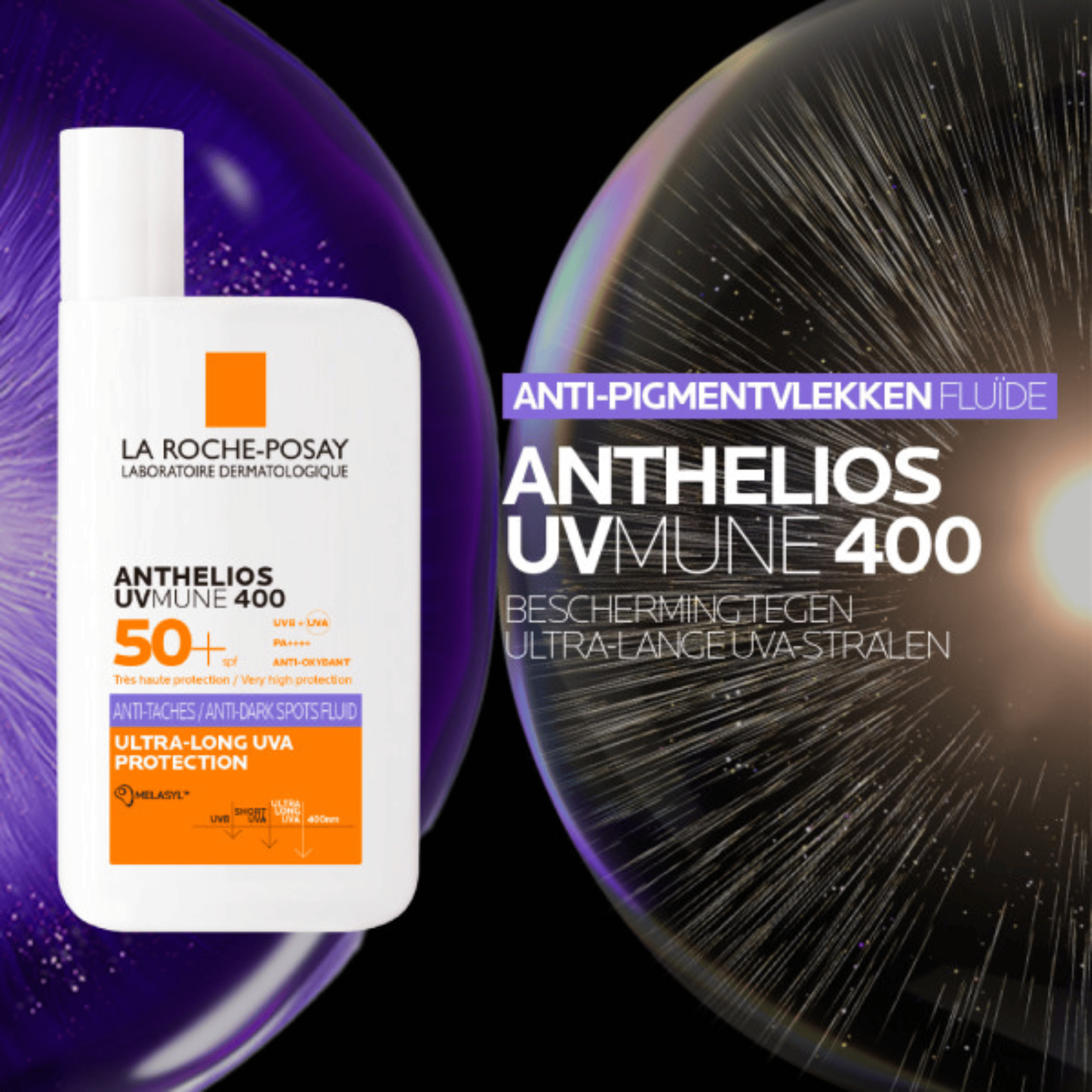 La Roche-Posay Anthelios UVMune 400 Anti-Dark Spots Fluid SPF 50+ La Roche-Posay Anthelios UVMune 400 Anti-Dark Spots Fluid SPF 50+