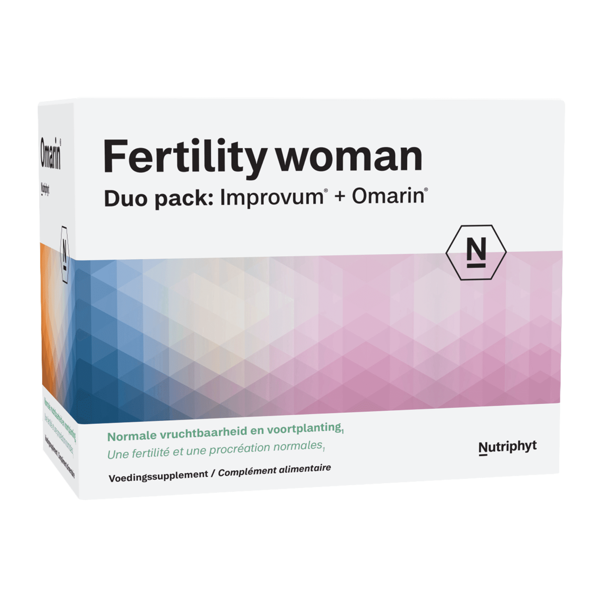 Nutriphyt Fertility Woman Combipack Improvum + Omarin