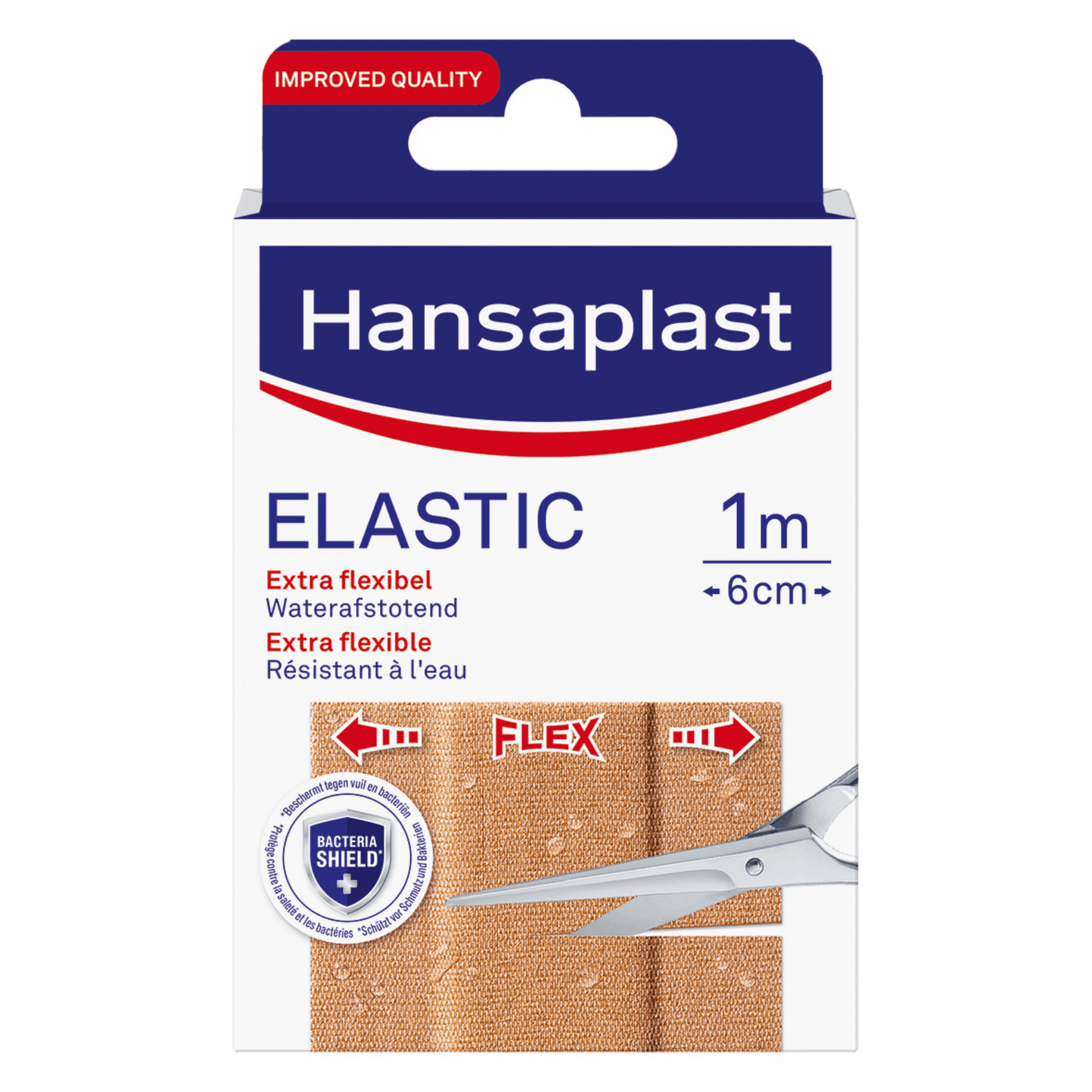 Hansaplast Elastic Pleister 1 m x 6 cm Hansaplast Elastic Pleister 1 m x 6 cm