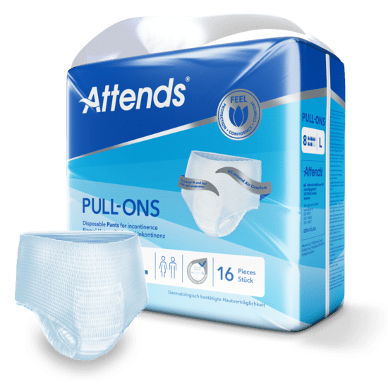 Attends Pull-ons 8l 1x16 Attends Pull-ons 8l 1x16