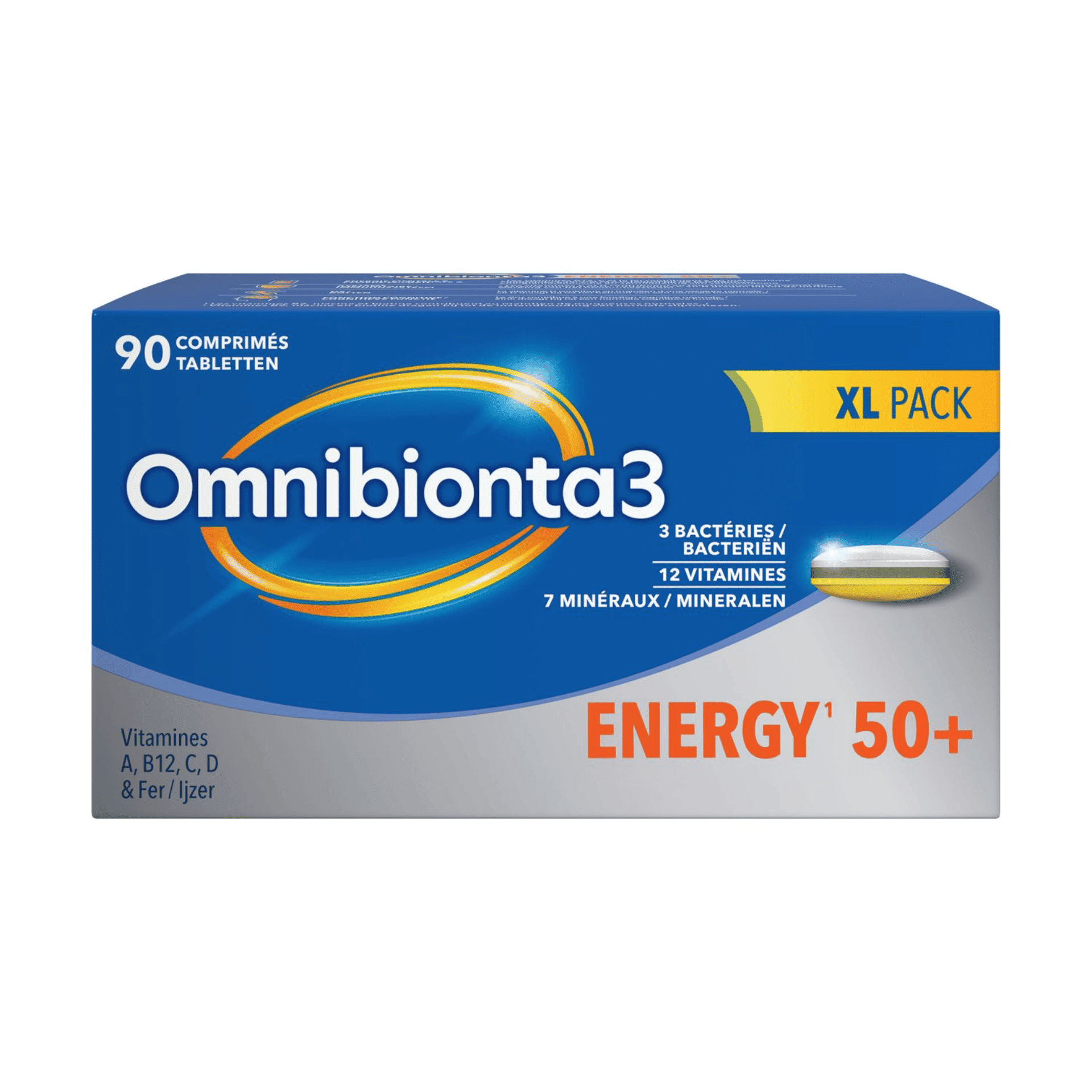 Omnibionta 3 Energy 50+ Comp 90