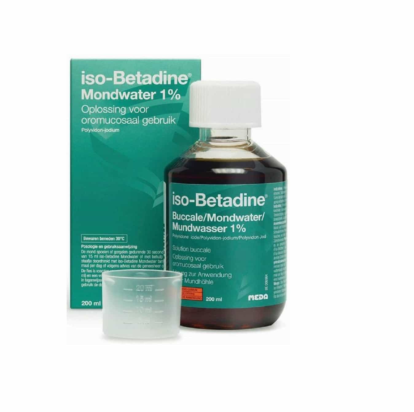 marge Premisse invoer Iso Betadine Mondwater 200 ml - online bestellen | Optiphar
