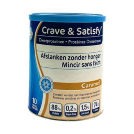 Crave & Satisfy Dieetproteïnen Karamel Crave & Satisfy Dieetproteïnen Karamel