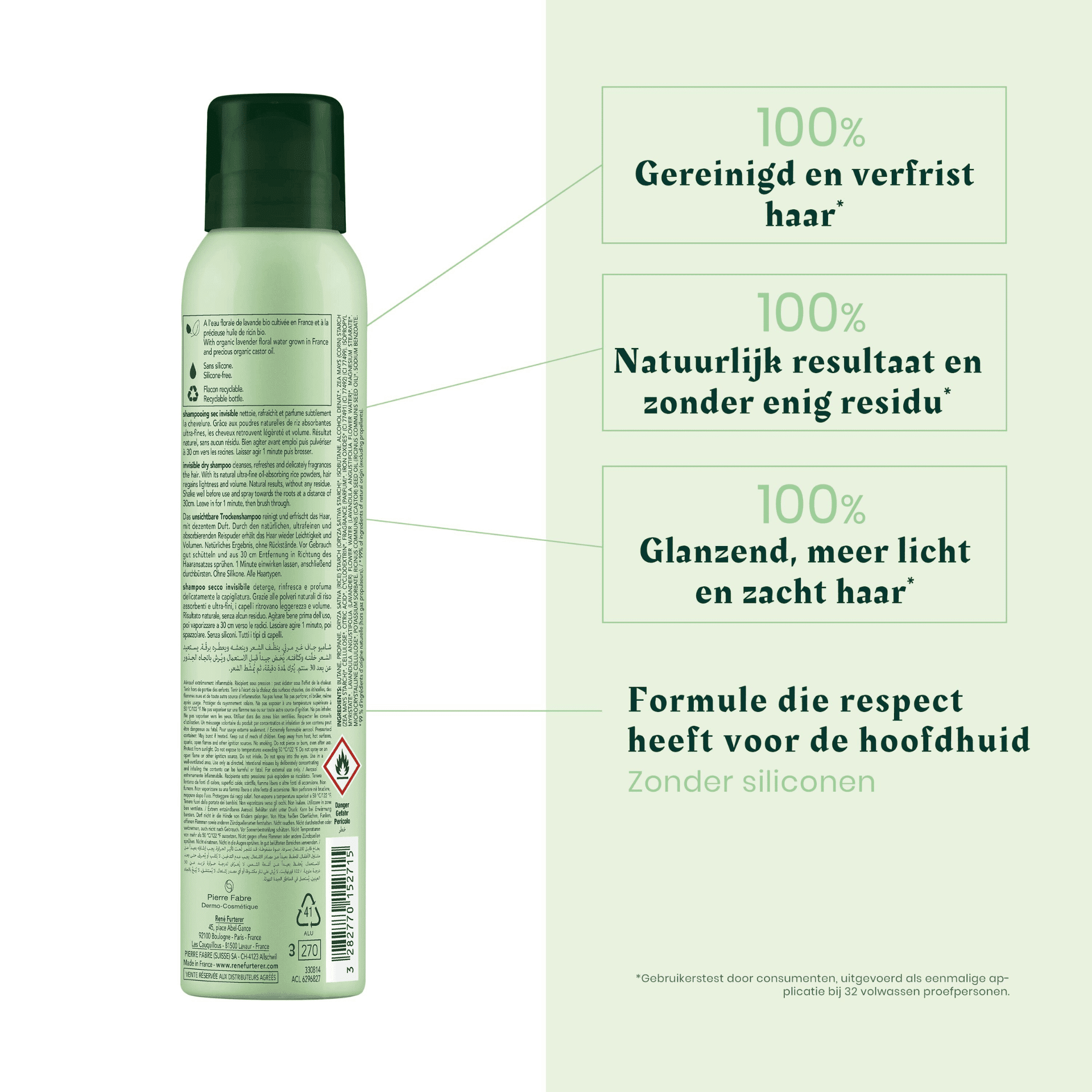 René Furterer Naturia Onzichtbare Droogshampoo