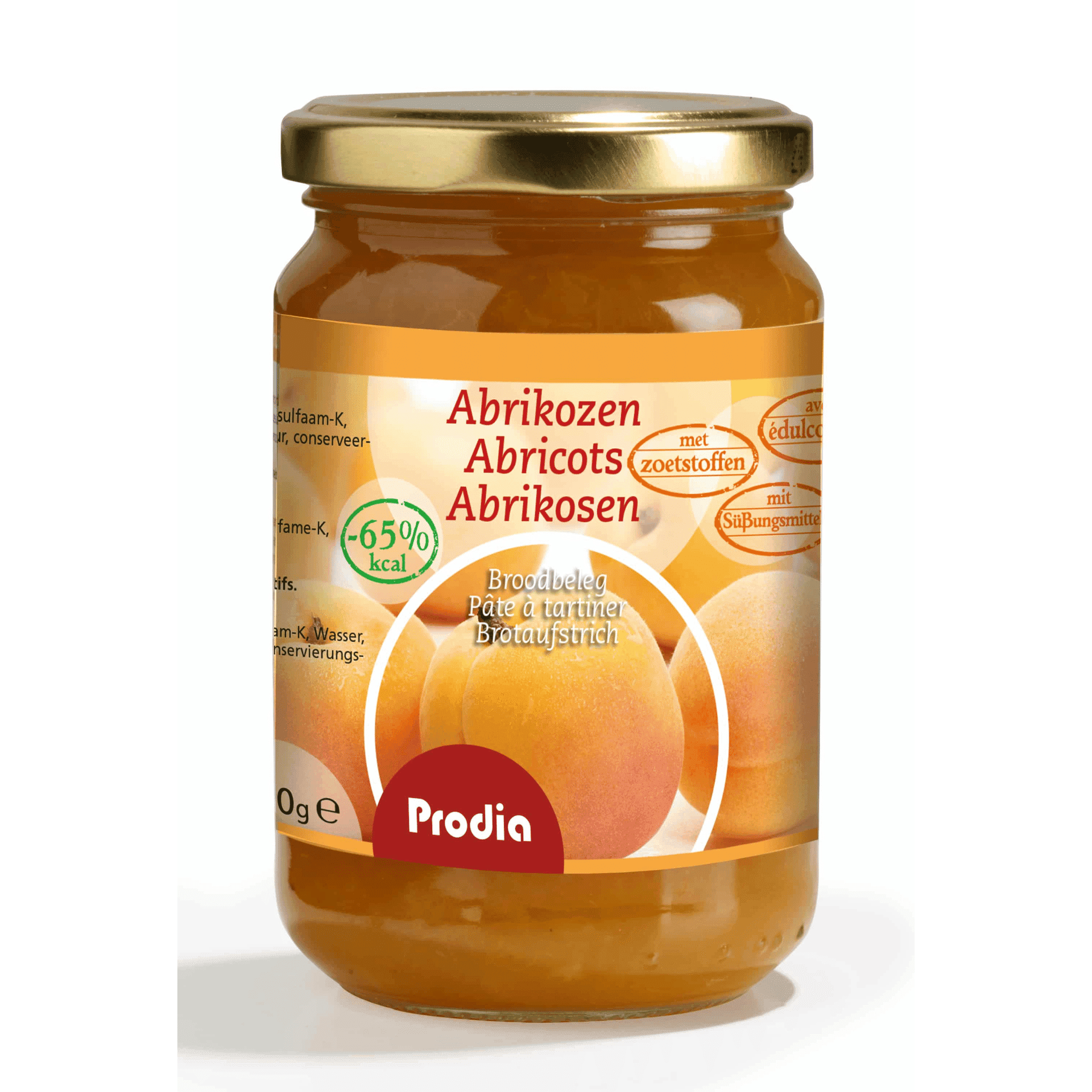 Prodia Broodbeleg Abrikoos 300 g Prodia Broodbeleg Abrikoos 300 g