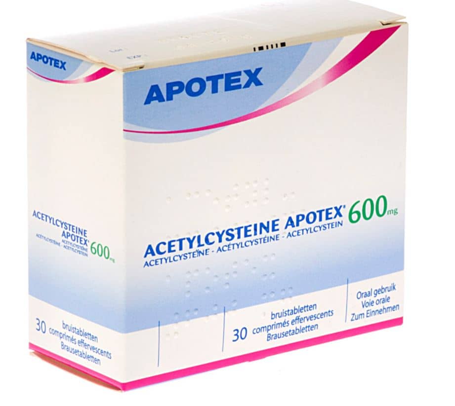Apotex Acetylcysteïne 600 mg