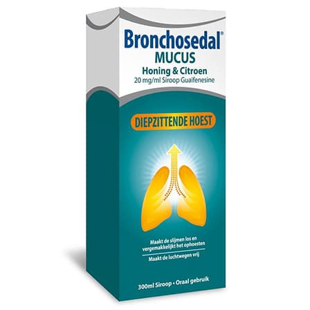 Bronchosedal Mucus Honing & Citroen Bronchosedal Mucus Honing & Citroen