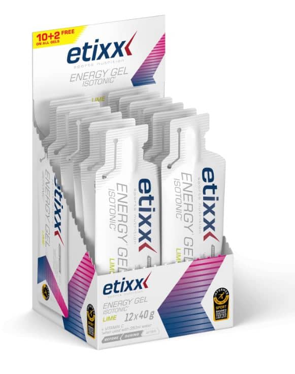 Etixx Isotonic Energy Gel Limoen