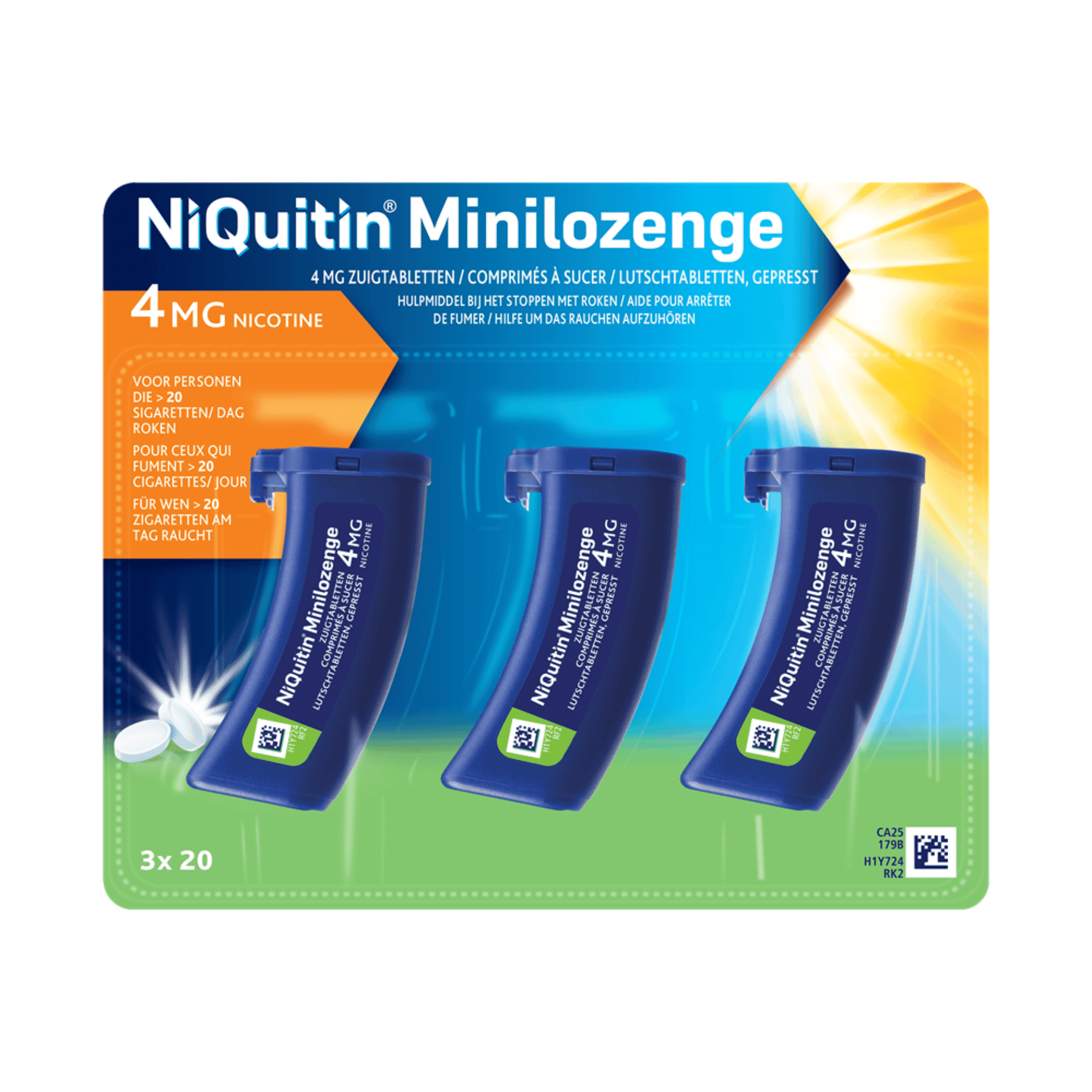 NiQuitin Minilozenge 4 mg