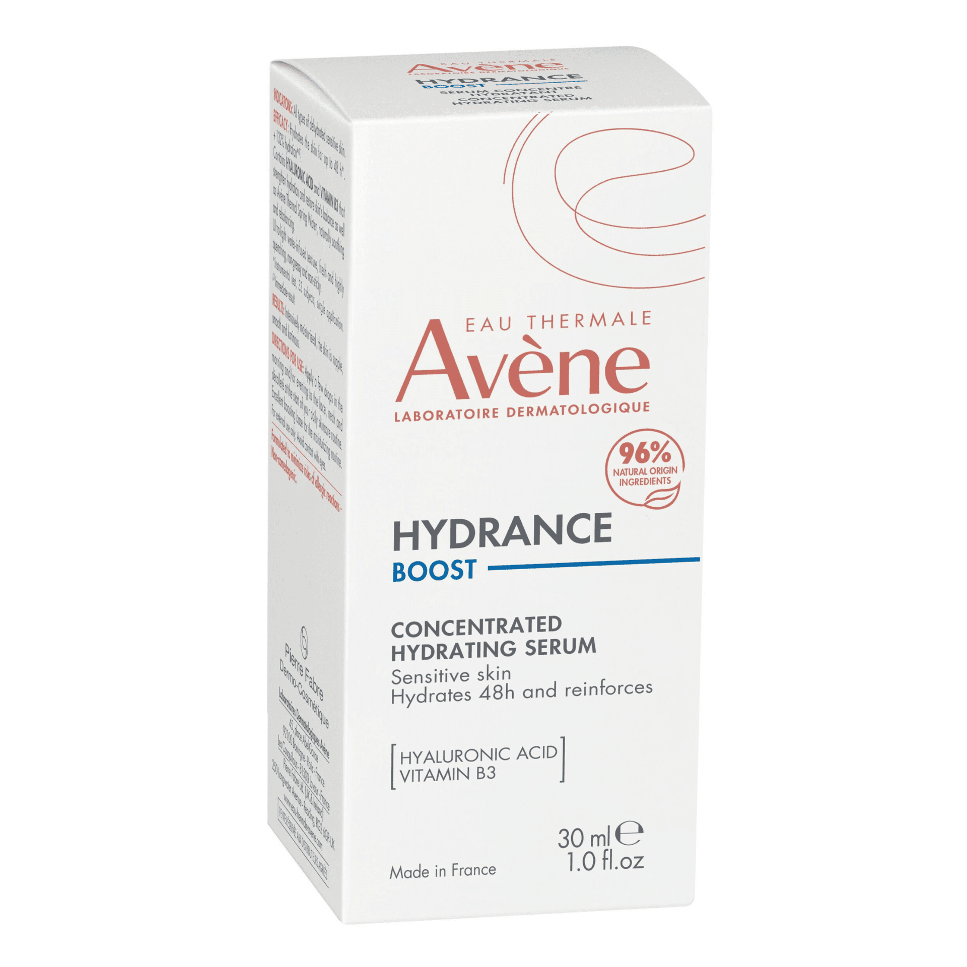 Avène Hydrance Boost Geconcentreerd Hydraterend Serum