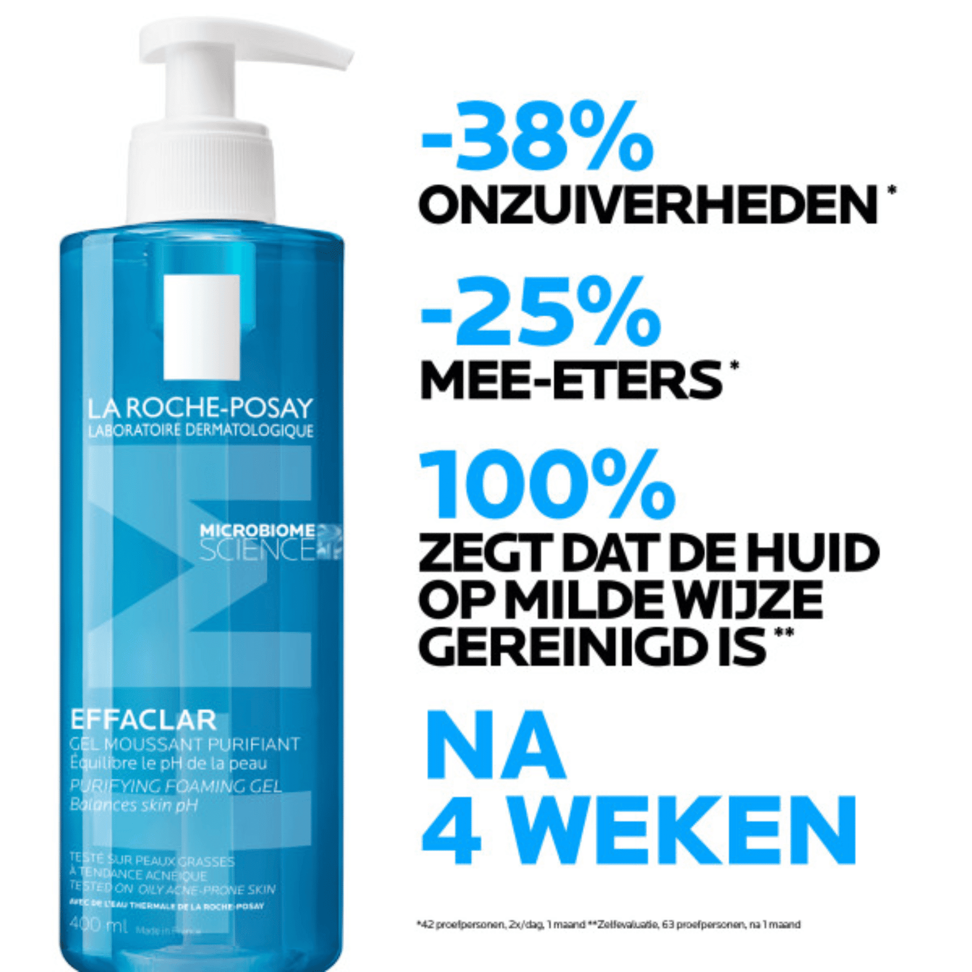 La Roche-Posay Effaclar +M Zuiverende Schuimende Gel