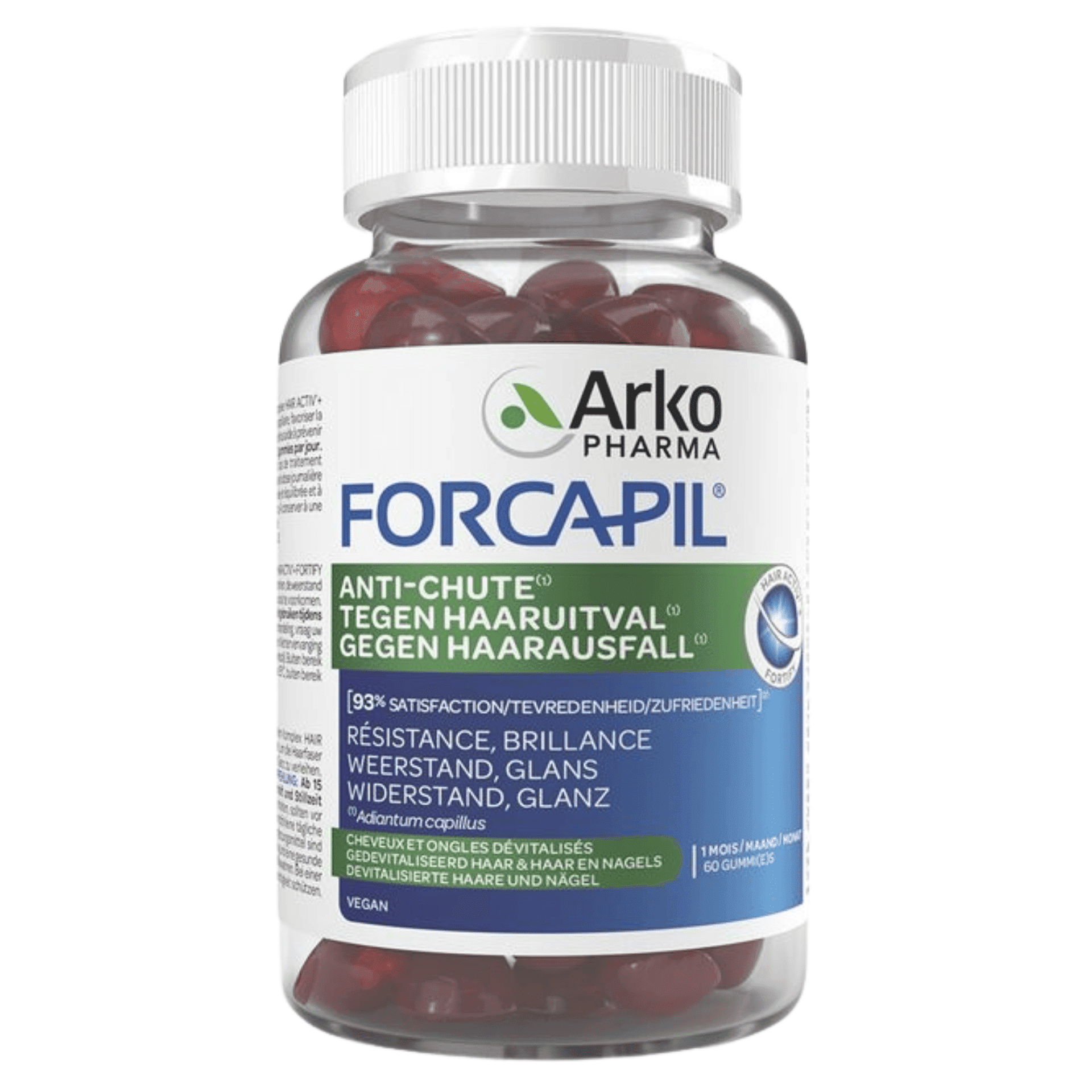 Forcapil Tegen Haaruitval Gummies