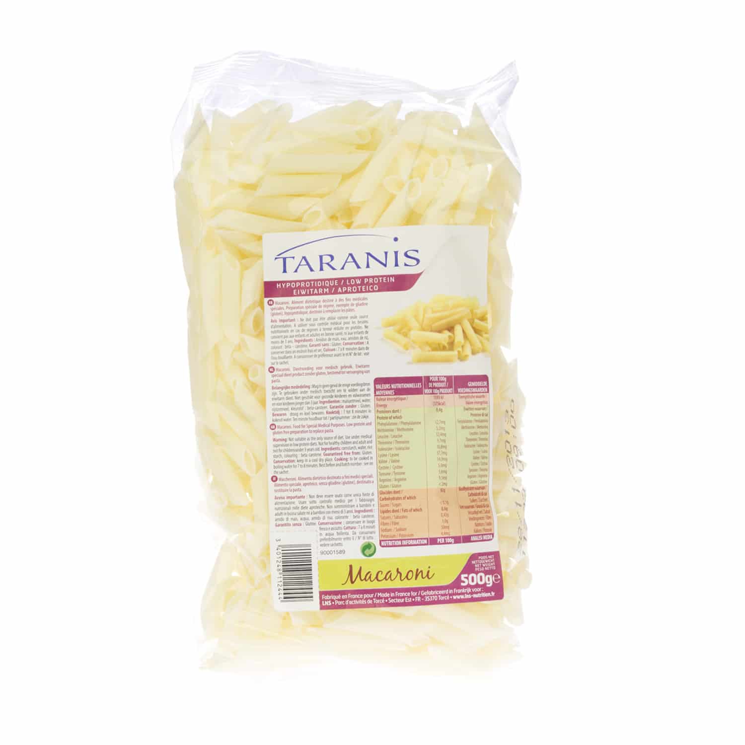 Taranis Pasta Macaroni Taranis Pasta Macaroni