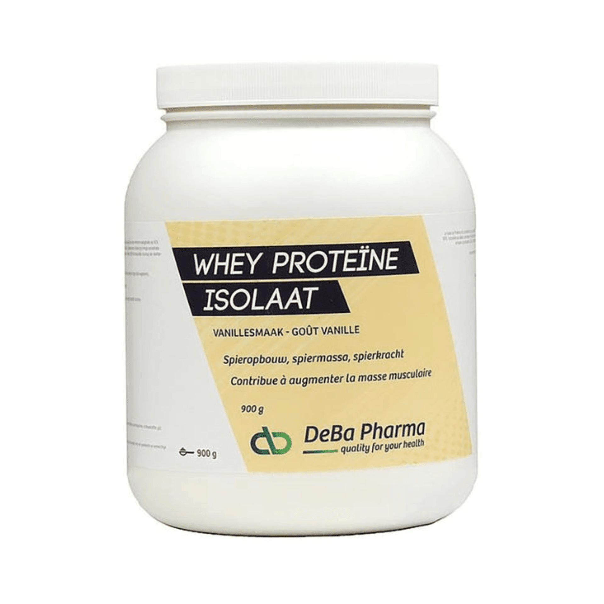 Deba Whey Proteïne Isolaat Vanille Deba Whey Proteïne Isolaat Vanille