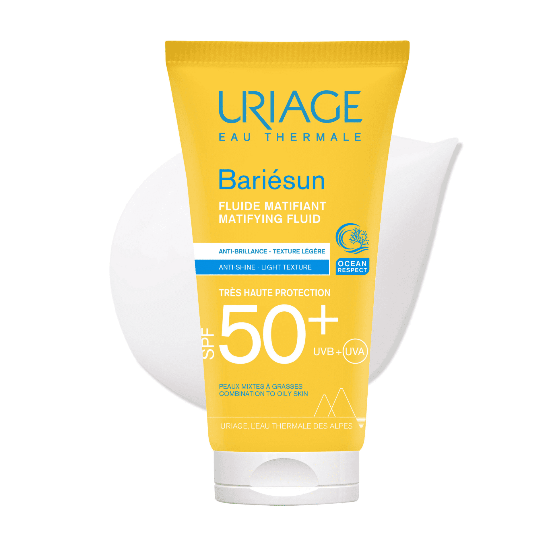 Uriage Bariésun Matterende Zonnefluid SPF 50+ Uriage Bariésun Matterende Zonnefluid SPF 50+