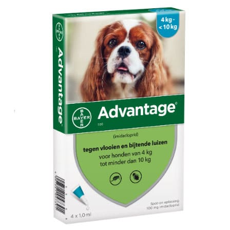Advantage 100 Hond 4-10 kg Advantage 100 Hond 4-10 kg