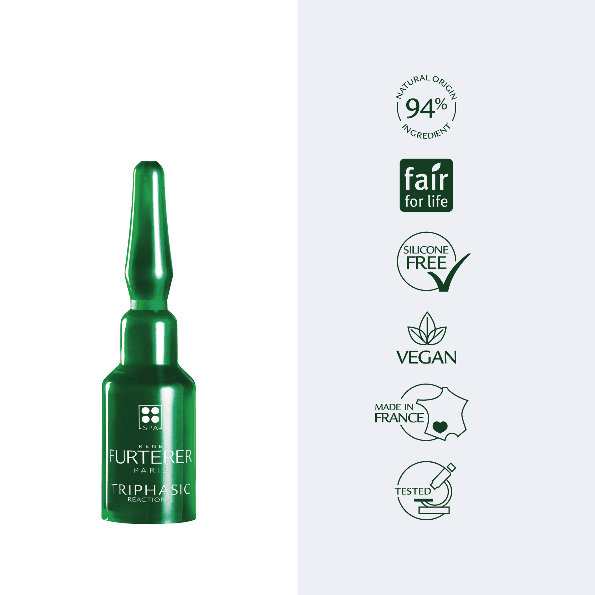 Furterer Triphasic Reactional Amp 12x5ml Nf Furterer Triphasic Reactional Amp 12x5ml Nf