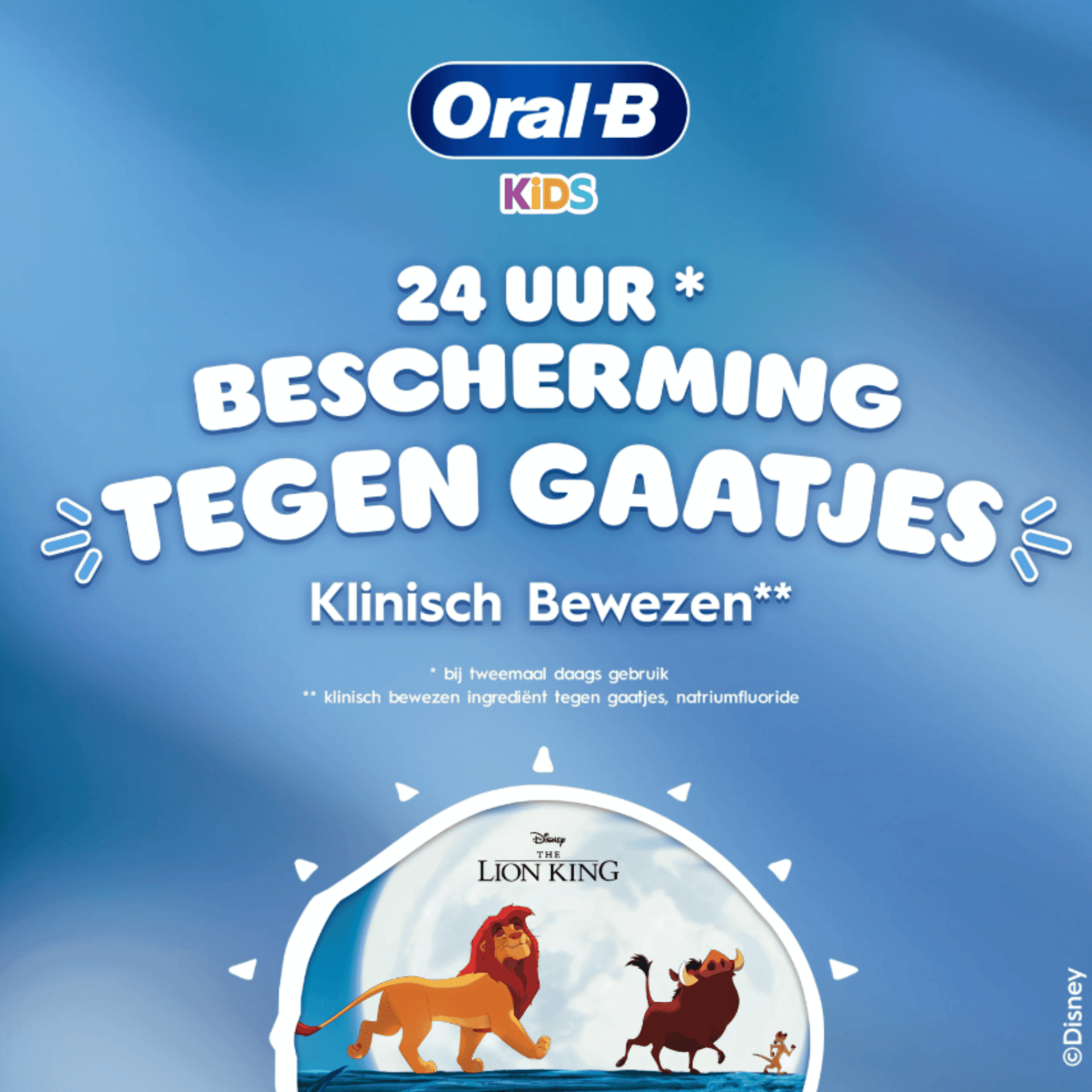 Oral-B Kids Tandpasta +6M Leeuwenkoning