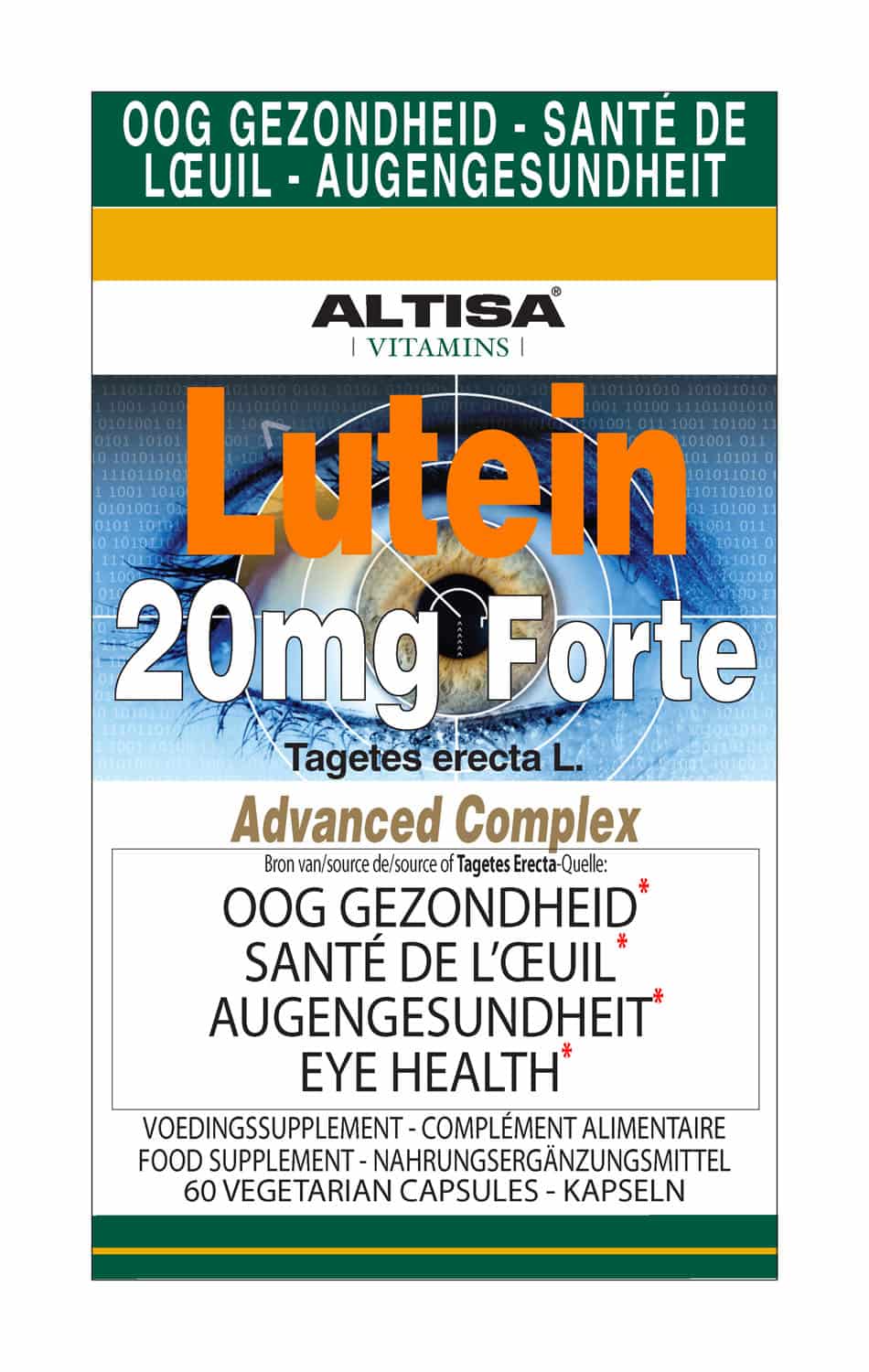 Altisa Lutein 20 mg Forte